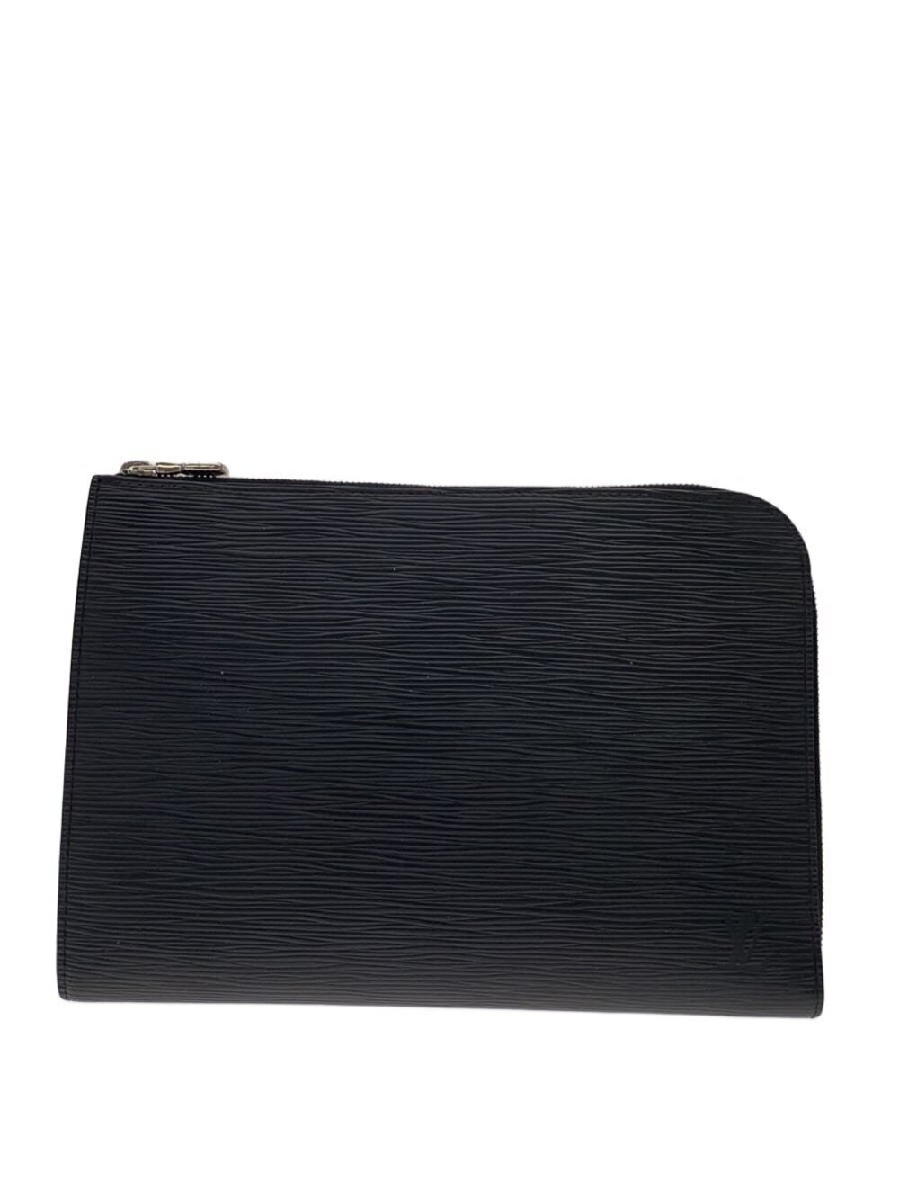 LOUIS VUITTON Pochette Jour Epi Leather Black